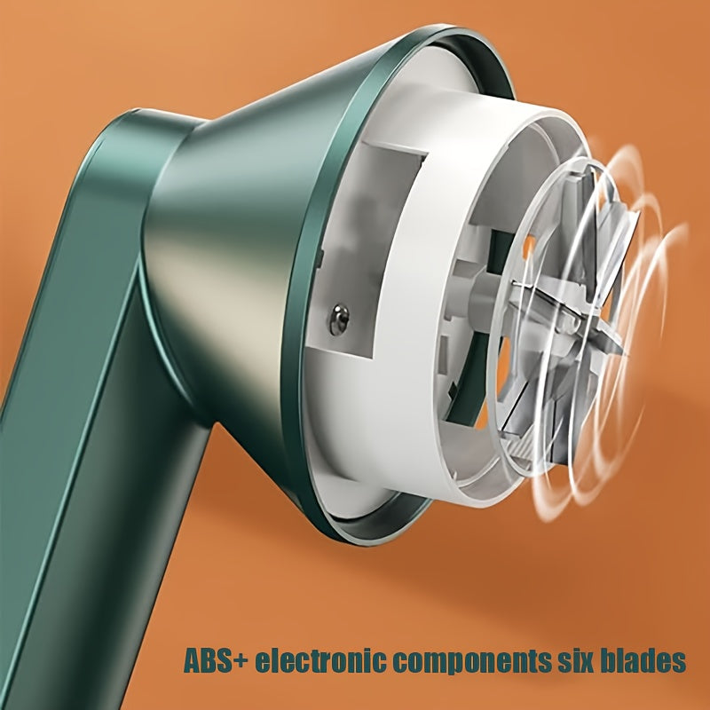 Portable USB Rechargeable Fabric Shaver for Removing Lint and Fuzz from Clothes Bedding Furniture and Carpet