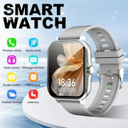 Спортивные умные часы 2024 года для мужчин и женщин, 1,83-дюймовый сенсорный экран, функции звонков и сообщений