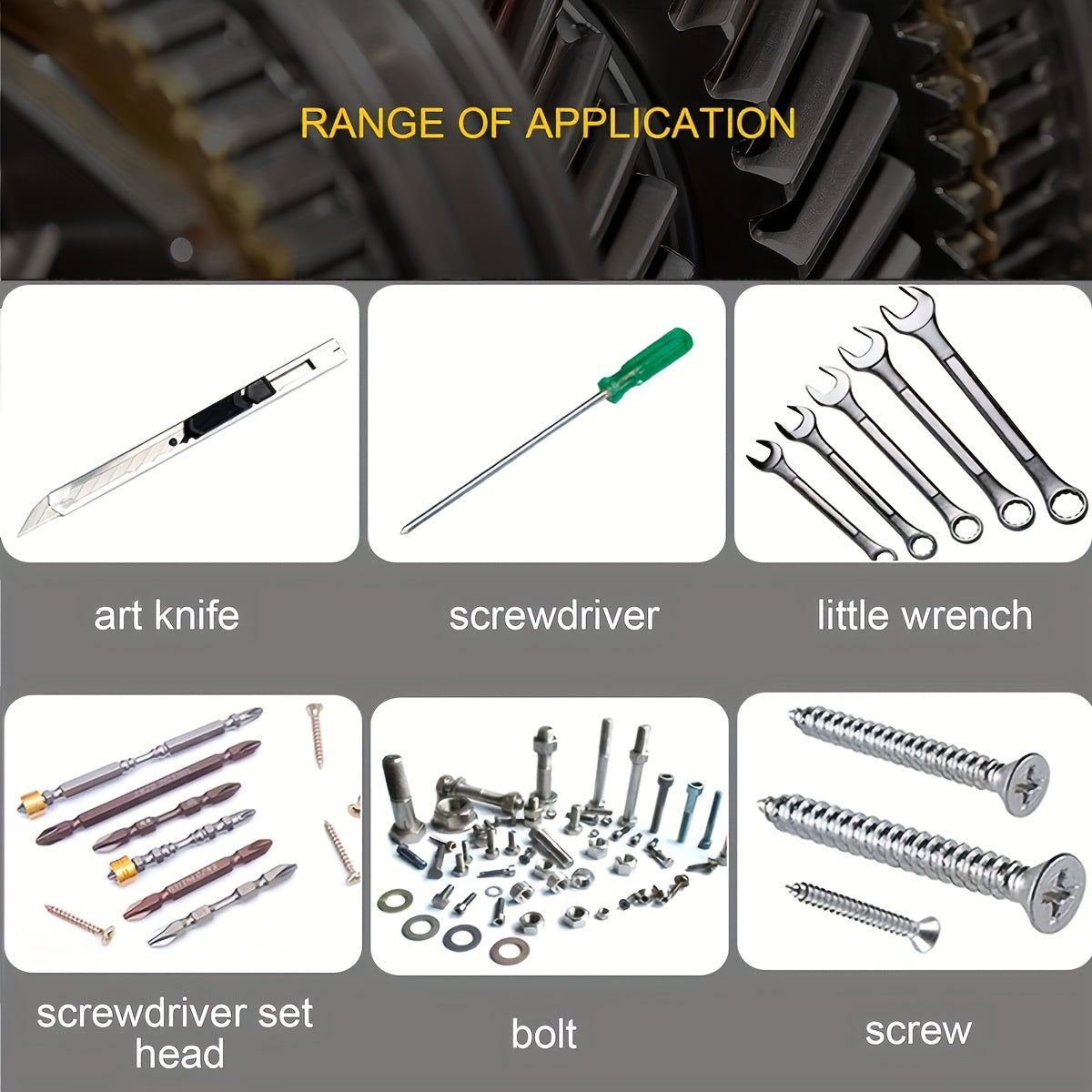 Magnetic Wristband for Screws Nails and Drills Red Fabric Tool Holder