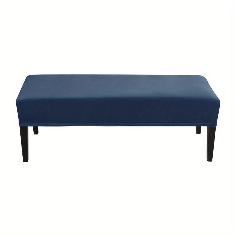 Washable Removable Stretch Bench Cover for Spills and Stains Protection