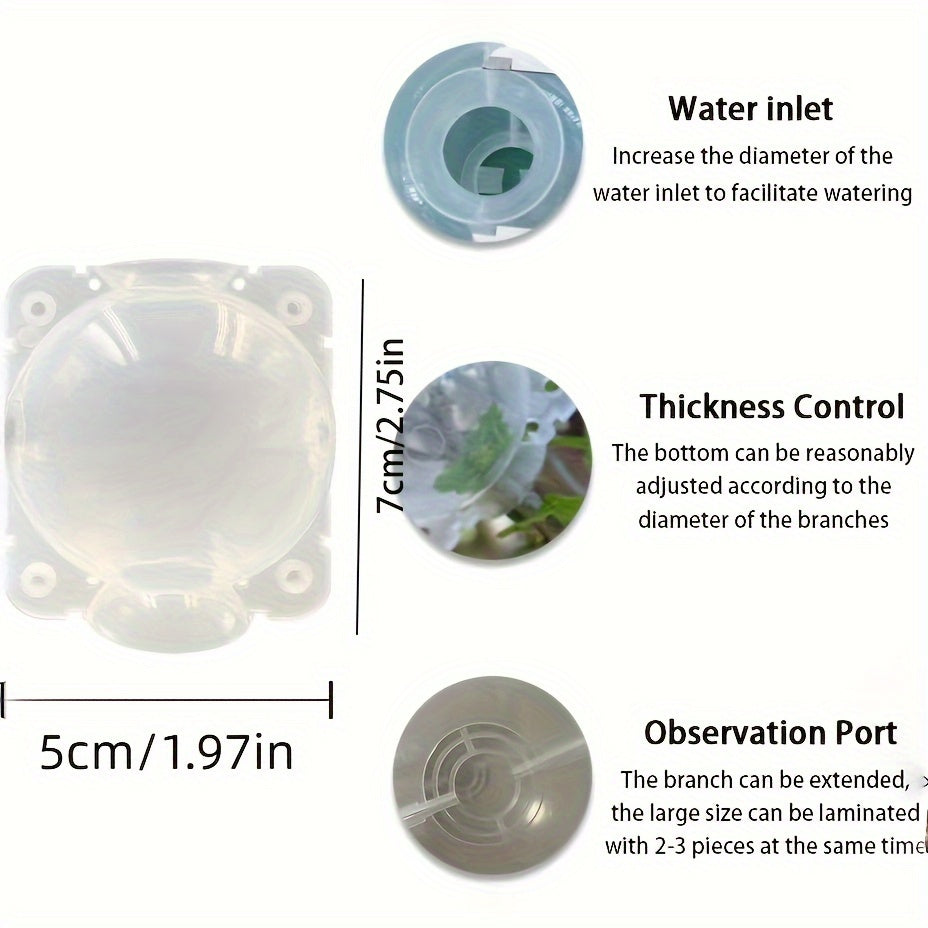 5-Pack Plant Root Growing Box for Cloning Trees No Electricity Needed Plant Propagation Kit