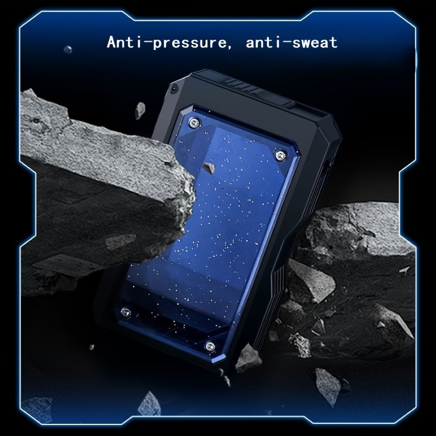 Unisex Metal Cigarette Case Holds Multiple Sizes Portable Gift