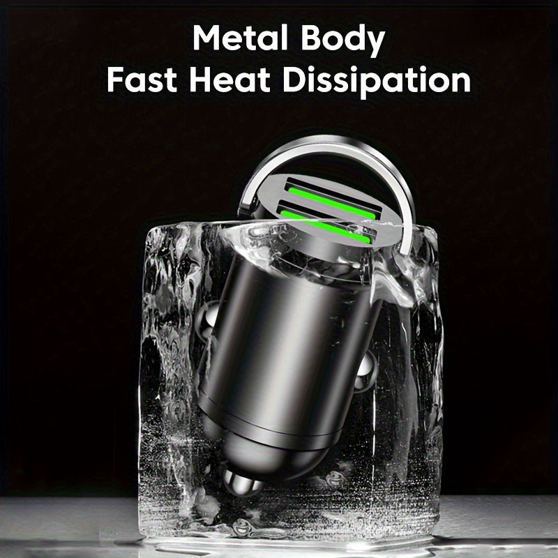 Ikki USB avtomobil zaryadlovchisi, iPhone, Huawei, Xiaomi, Samsung kabi bir nechta qurilmalarni tez zaryad qilish uchun 200W quvvatga ega. Erkakdan ayolga USB ulanishi bilan universal moslik, ishlash voltaji.