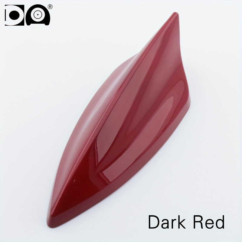 Universal Car Shark Fin Antenna, Multi-Color, Flexible Fit for Many Vehicles
