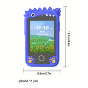Educational Smart Toy Phone for Kids 3+ and 6+ with 8GB Memory Camera Music Video Recording