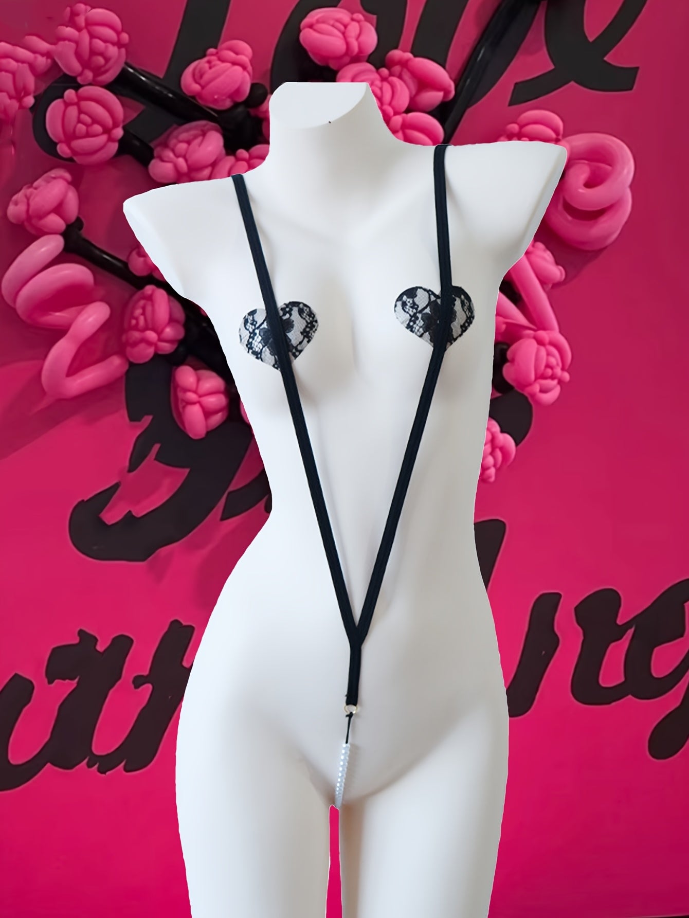 Women's Sexy Three-Point Bodysuit Pajamas Lingerie Nightwear