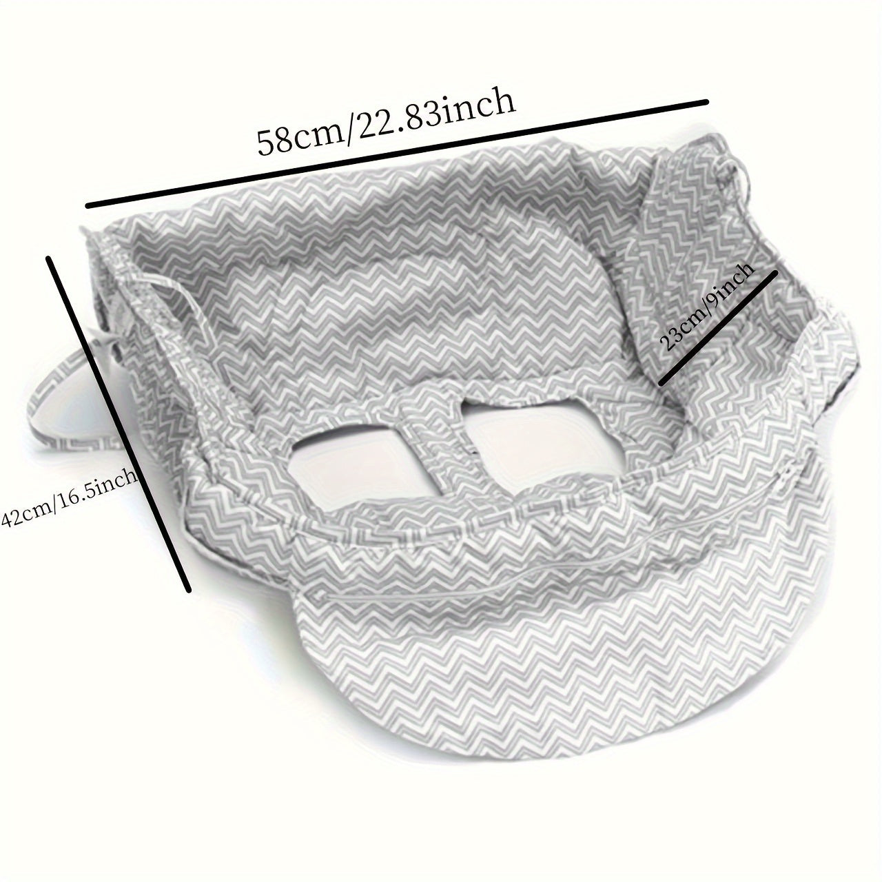 Portable Shopping Cart Cushion with High Chair Cover and Outdoor Pad