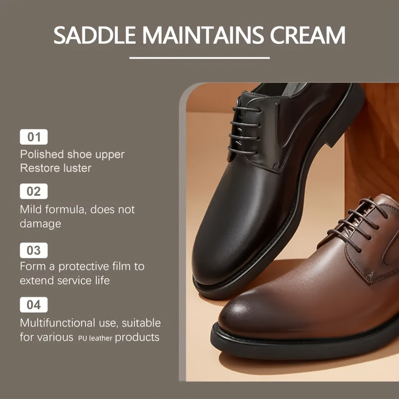 Leather Care Cream for Shoes, Bags, Furniture and Jackets