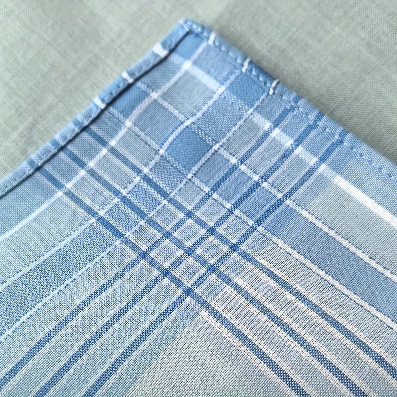 Erkaklar va ayollar uchun chiziqli dizayndagi 6 ta paxta sharf to'plami