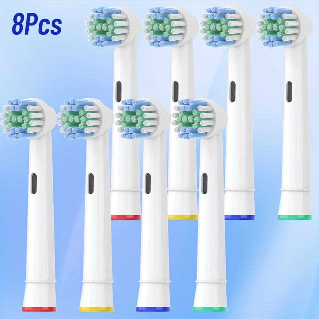 Electric Toothbrush Replacement Heads for Adults, White, Compatible with Sonic Electric Toothbrushes