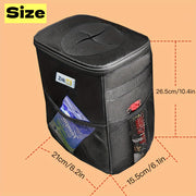 Polyester Waterproof Collapsible Trash Can for Car Truck SUV Home Office