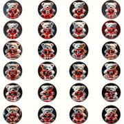 Animal Series Bear Alphabet Wooden Coaster for Drinks and Gifts