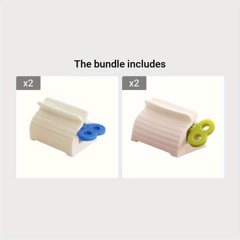 Toothpaste Squeezer Clamp Style Manual Bathroom Accessory for Face Wash