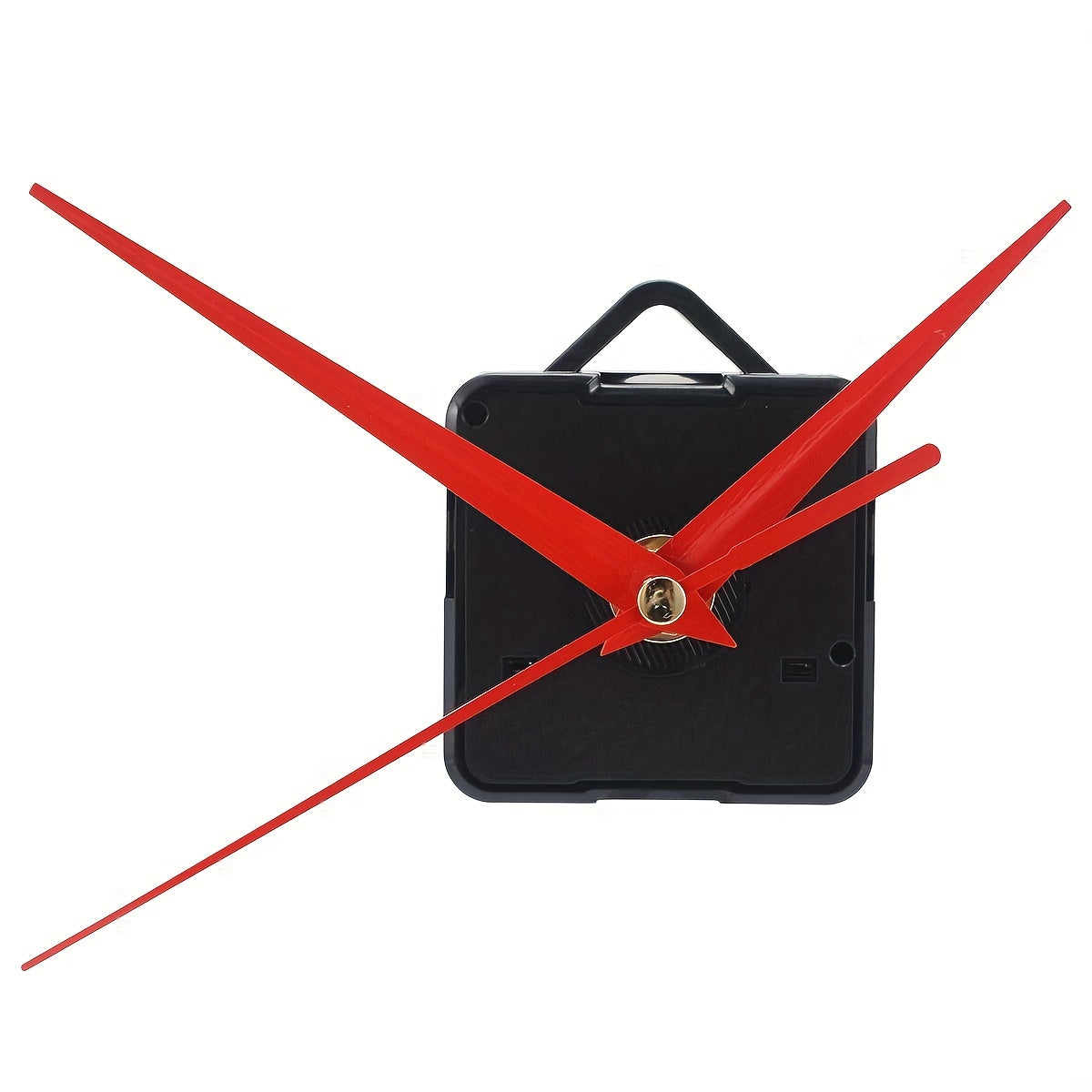 DIY Wall Clock Accessories Set with Silent Movement and Red Hands