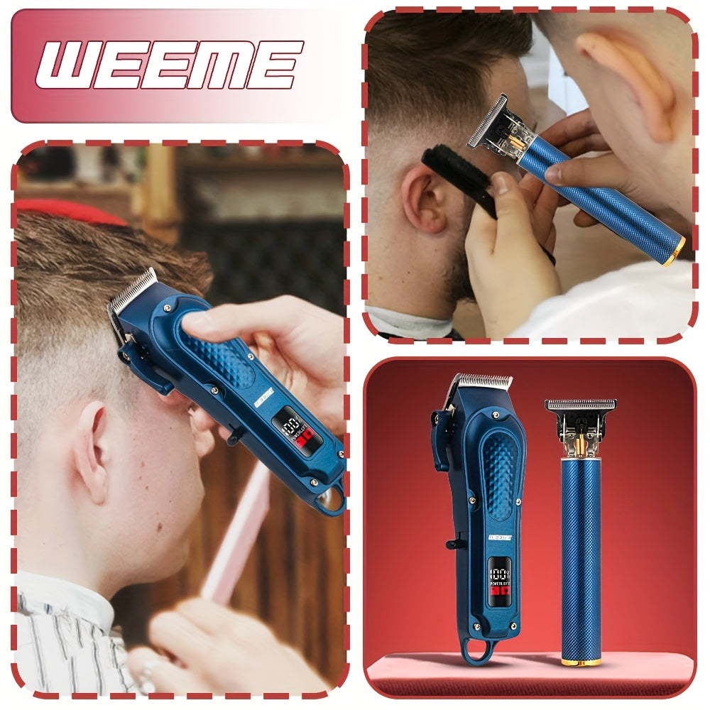 Электрический набор для стрижки волос для мужчин, легкое укладывание, отличный подарок