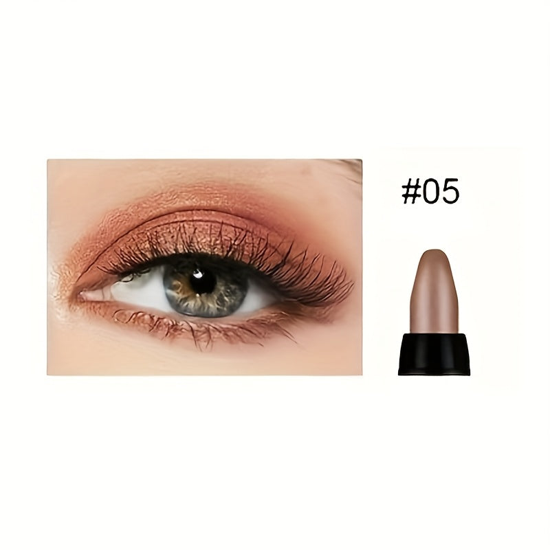 Women Sparkle Metallic Waterproof Eyeshadow Sticks Glitter Blendable Pencils