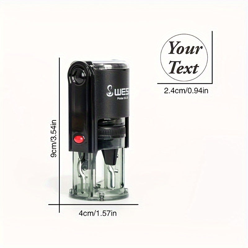 Ofis va maktab uchun shaxsiylashtirilgan dumaloq ABS muhr