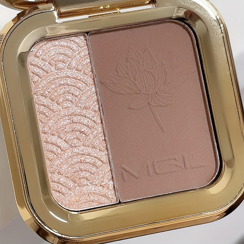 Женская матовая мерцающая пластина для лица водостойкий натуральный макияж для всех оттенков кожи