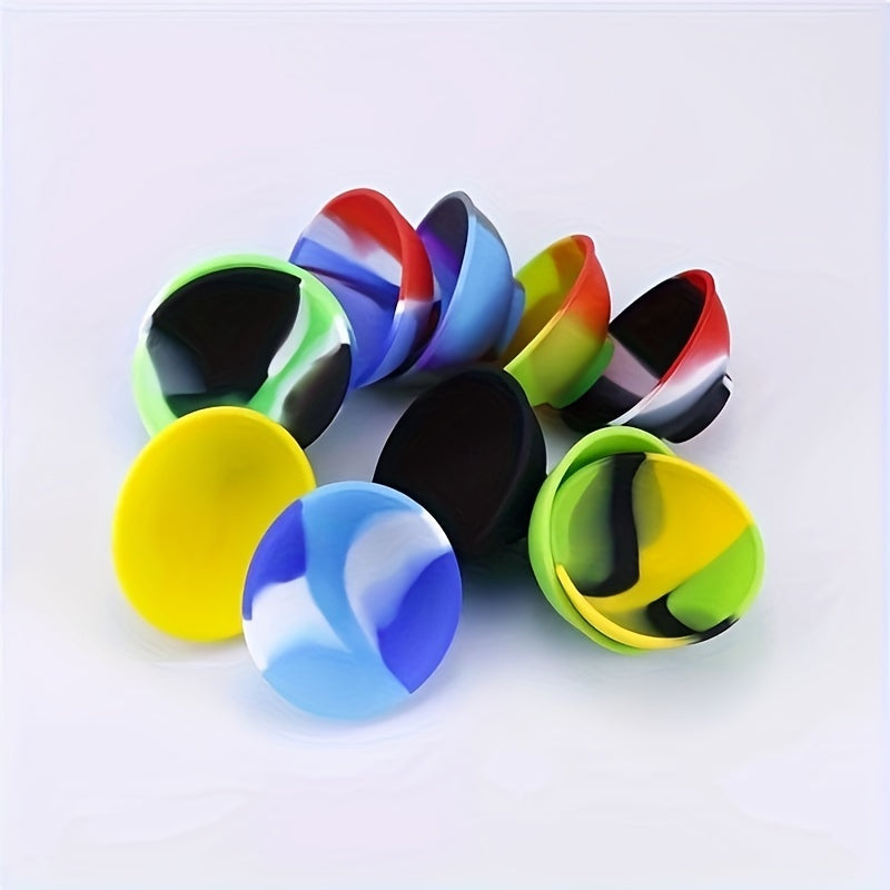Silicone Pipe Bowl and Storage Box for Daily Cleaning Durable Colorful