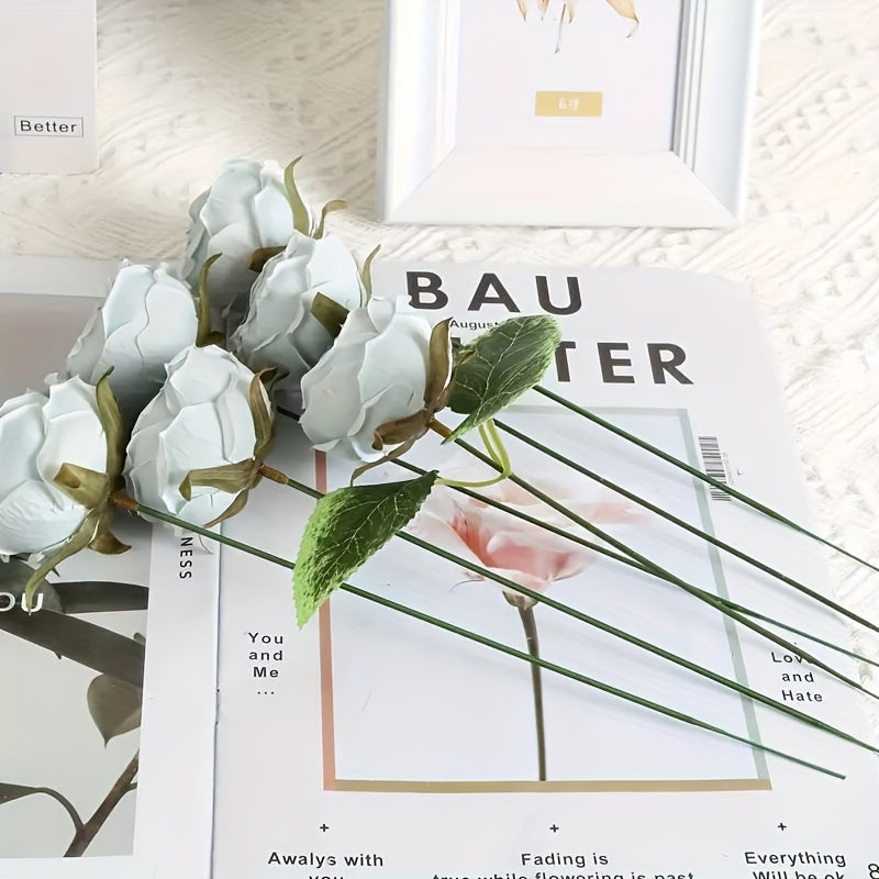 Plastic-Coated Iron Flower Stems for Artificial Flowers Wedding Decor Pack of 50 100 200