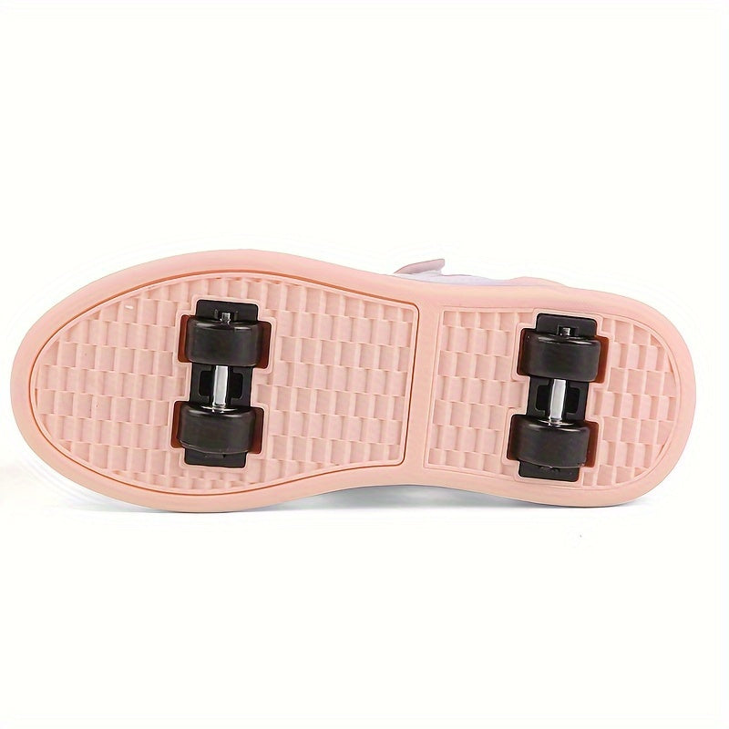 Kids Roller Skates for Girls and Boys with Flashing Lights, All-Season Casual