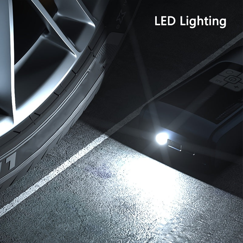 Cordless Digital Air Pump Portable Tire Inflator Up to 150 PSI USB Rechargeable