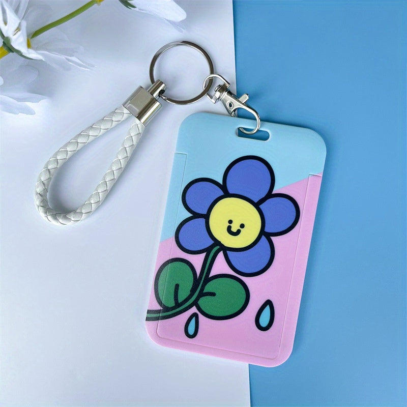 Avtobus va talaba ovqat kartalari, kampus ko'rgazmasi va zavod brendi eshik kartalari uchun himoya qopqog'i, kalit zanjiri bilan birga.