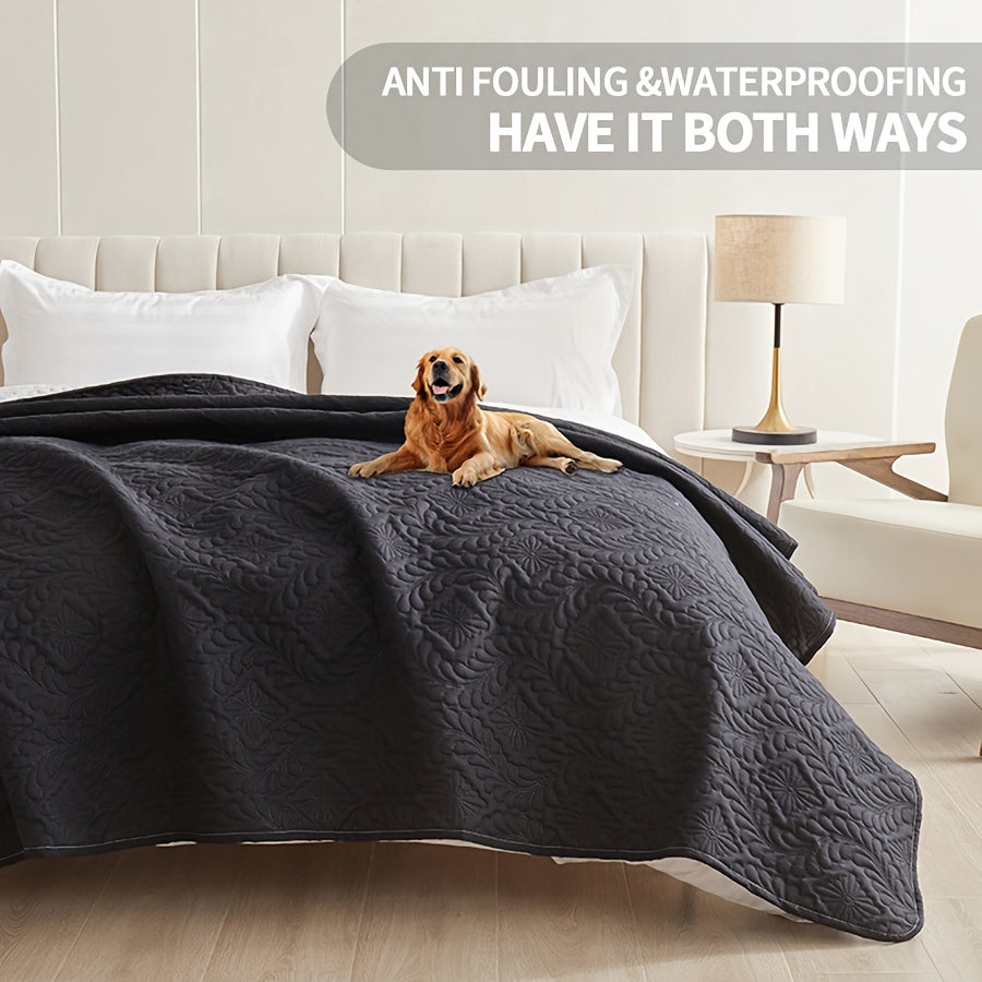 Waterproof Dog Mat for Medium Breeds Travel Picnic Play Durable TPU Material