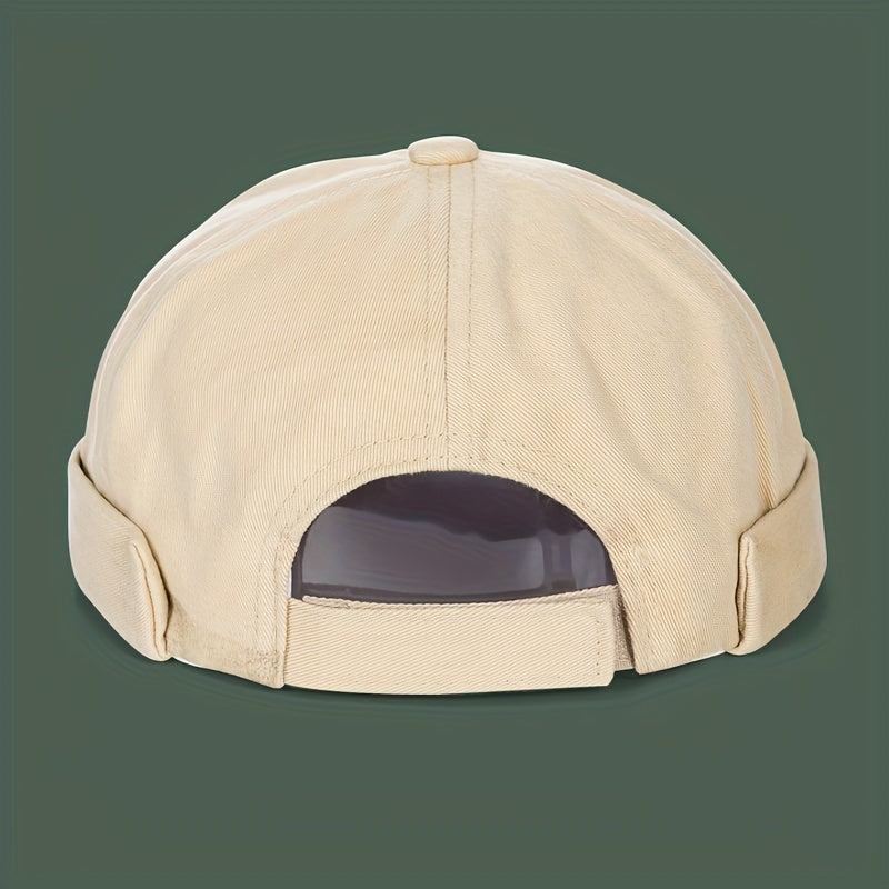 Gorros de algodón con bordado de letra Shark Unisex Streetwear Skullies