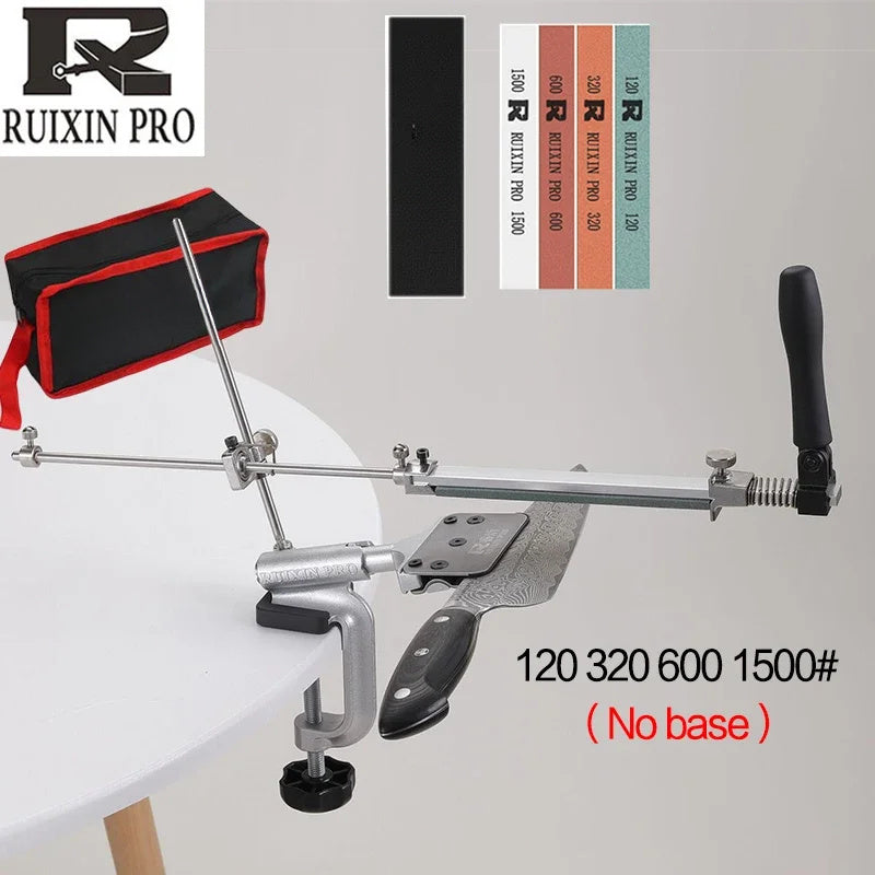 Professional Diamond Knife Sharpening System with Fixed Angle Leather Craft Knife Sharpener, Stainless Steel Construction, Non-Electric, Battery-Free