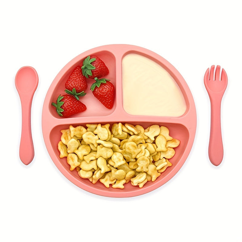 Bolangizni 100% silikondan tayyorlangan yopishqoq plitalarimiz bilan xavfsiz tarzda ovqatlantiring - oson ovqatlanish uchun bo'linadigan dizaynga ega. Bu plitalar mikroto'lqinli pech va idish-tovoq uchun mos, bolalar va kichik yoshdagilar uchun ideal.