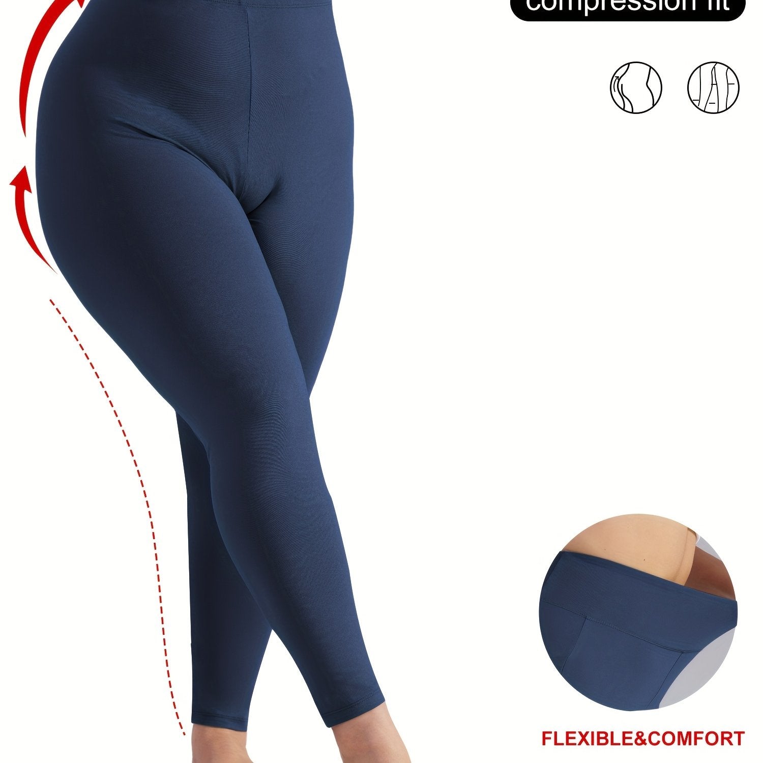 Ayollar uchun yoga legginslari, yuqori bel, namlikni yutuvchi, elastik, fitnes uchun