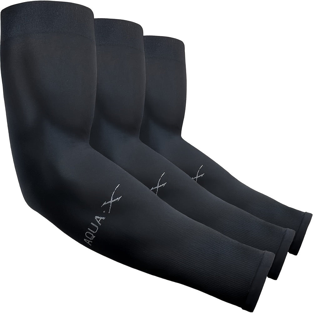 Unisex UV Protection Arm Sleeves Nylon Spandex Polyester for Cycling Camping Fishing