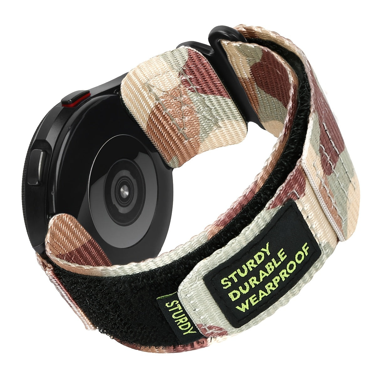 Мужской нейлоновый ремешок для часов 20 мм для Samsung Galaxy Watch 6/5/4 Classic и Pro