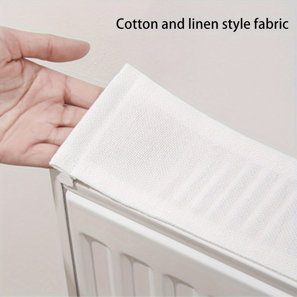 Fabric Radiator Dust Cover 10cm Wide Scratch-Resistant Home Heater Protector