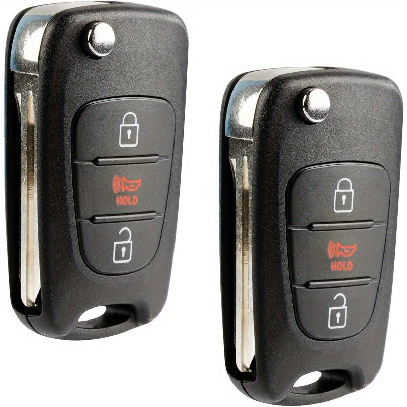 Car Key Shell for Kia Rio 2012-2014 and Kia Soul 2010-2013 Plastic Replacement