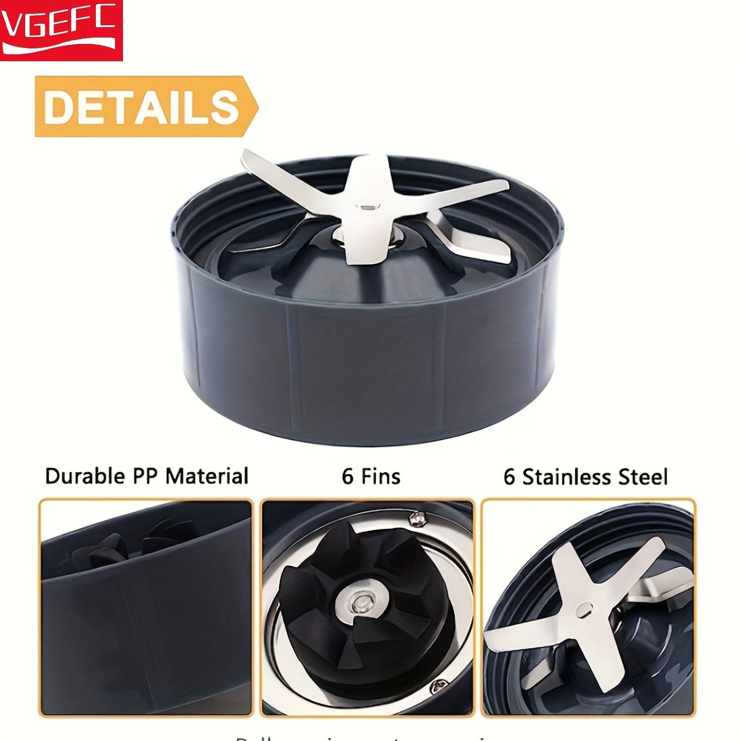 Tanzfrosch 32oz Cup And Extractor Blade Replacement Parts Blender Accessories For Nutribullet 600W 900W