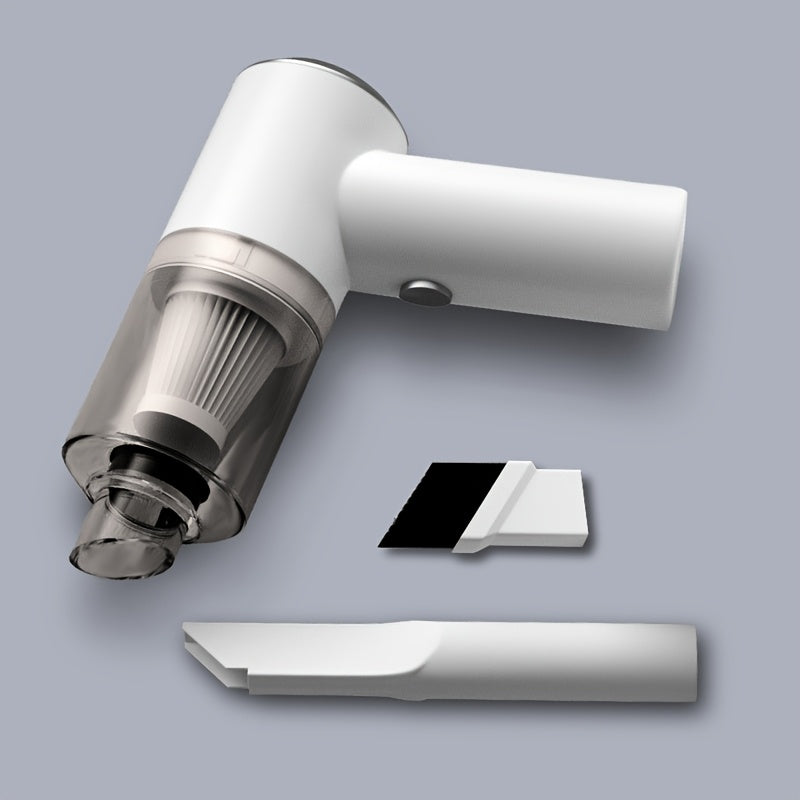 Беспроводный автомобильный пылесос с мощной всасывающей силой, перезаряжаемый, ручной, портативный, тихий