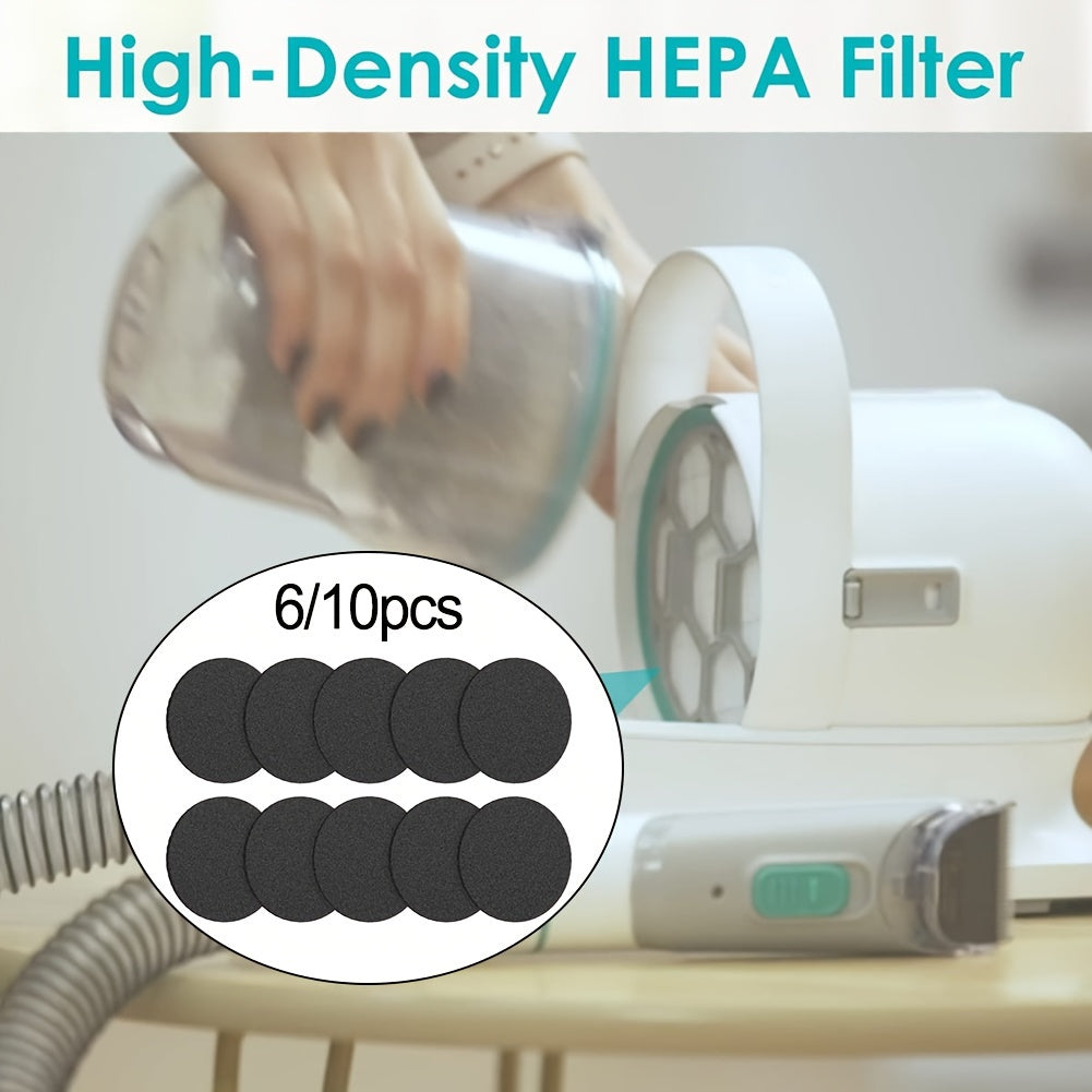 Paquete de 10 esponjas de repuesto para cuidado de mascotas y aspiradora para kit P1 Pro