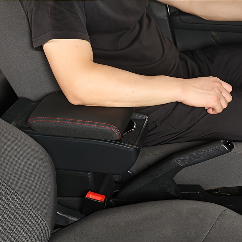 Center Console Armrest Storage Box for Small Car Interior Accessories