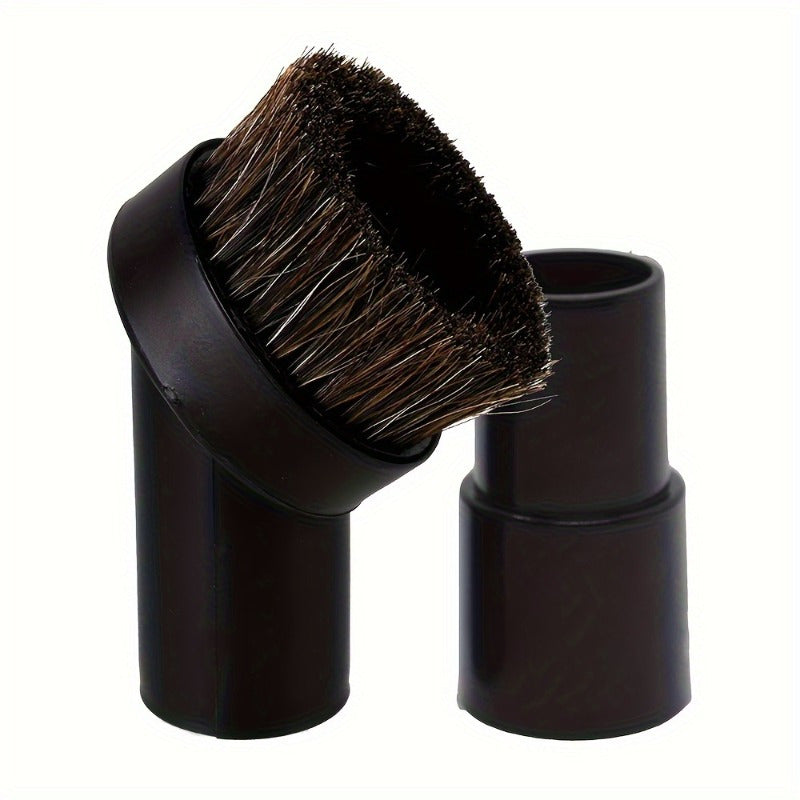 Ot tuklari bilan changni tozalash cho'tkalar to'plami, 1.25 dyuymli dumaloq va shlang adapter bilan, pol asboblari uchun