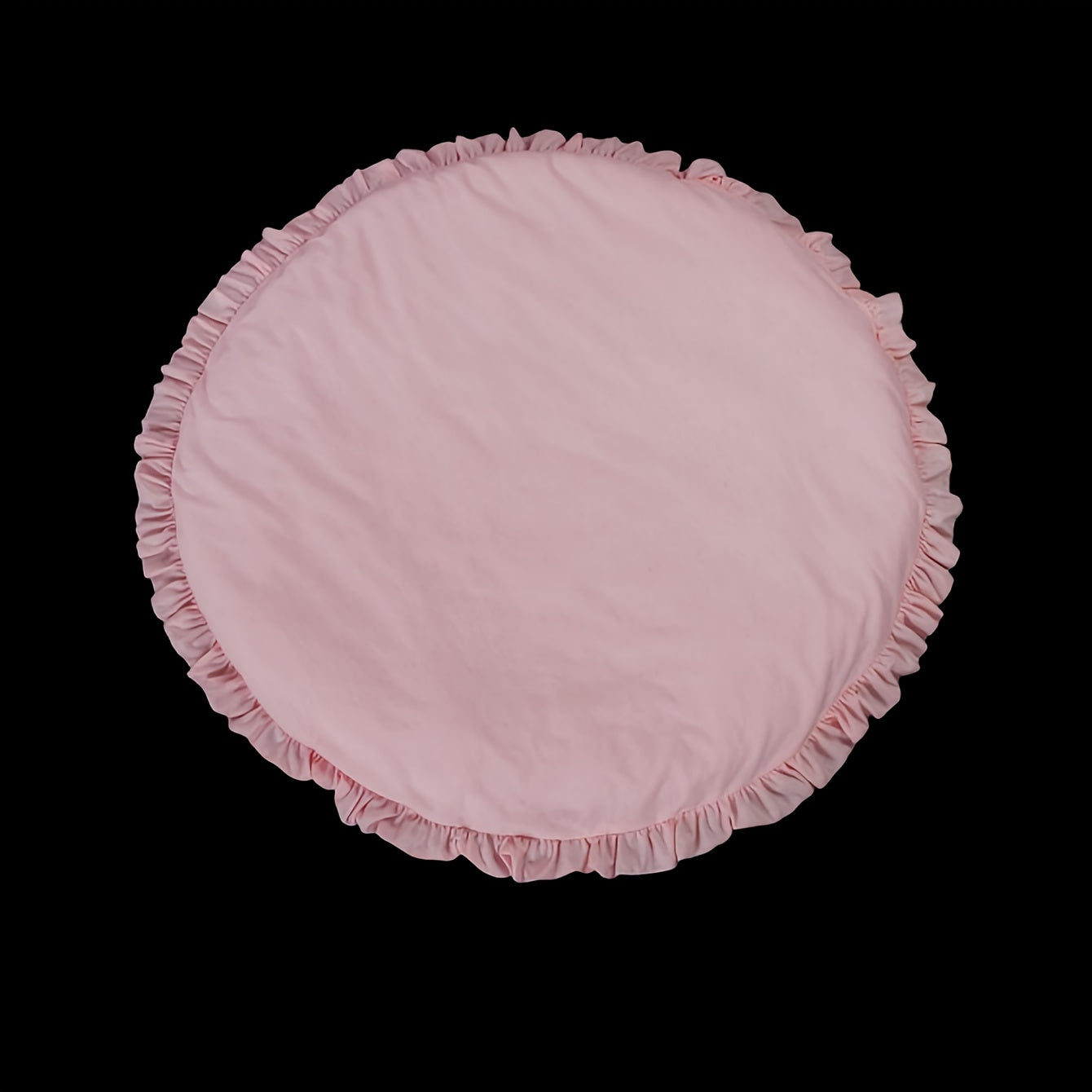 Kids Play Mat Lightweight Foldable Washable for Crawling and Playroom Decor in Gray White Pink