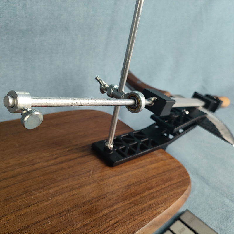 2024 Angle Fixed Knife Sharpener with Removable Tools Iron Construction No Battery Needed for Home and Professional Use