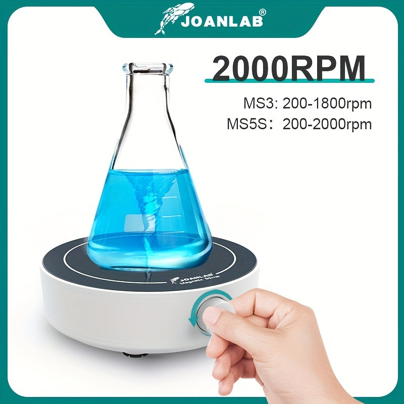 Digital Magnetic Stirrer with LED Display Laboratory Equipment Black 110V 220V
