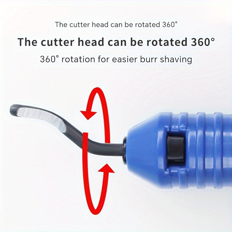 Multi-Functional Edge Trimmer Steel Blade Blue Black Handle Replacement Blades