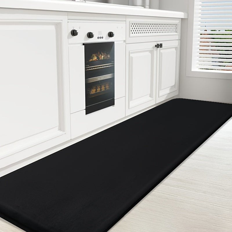 Coral Fleece Non-slip Quick-Drying Bath Mat for Bathroom Kitchen Laundry Bedroom