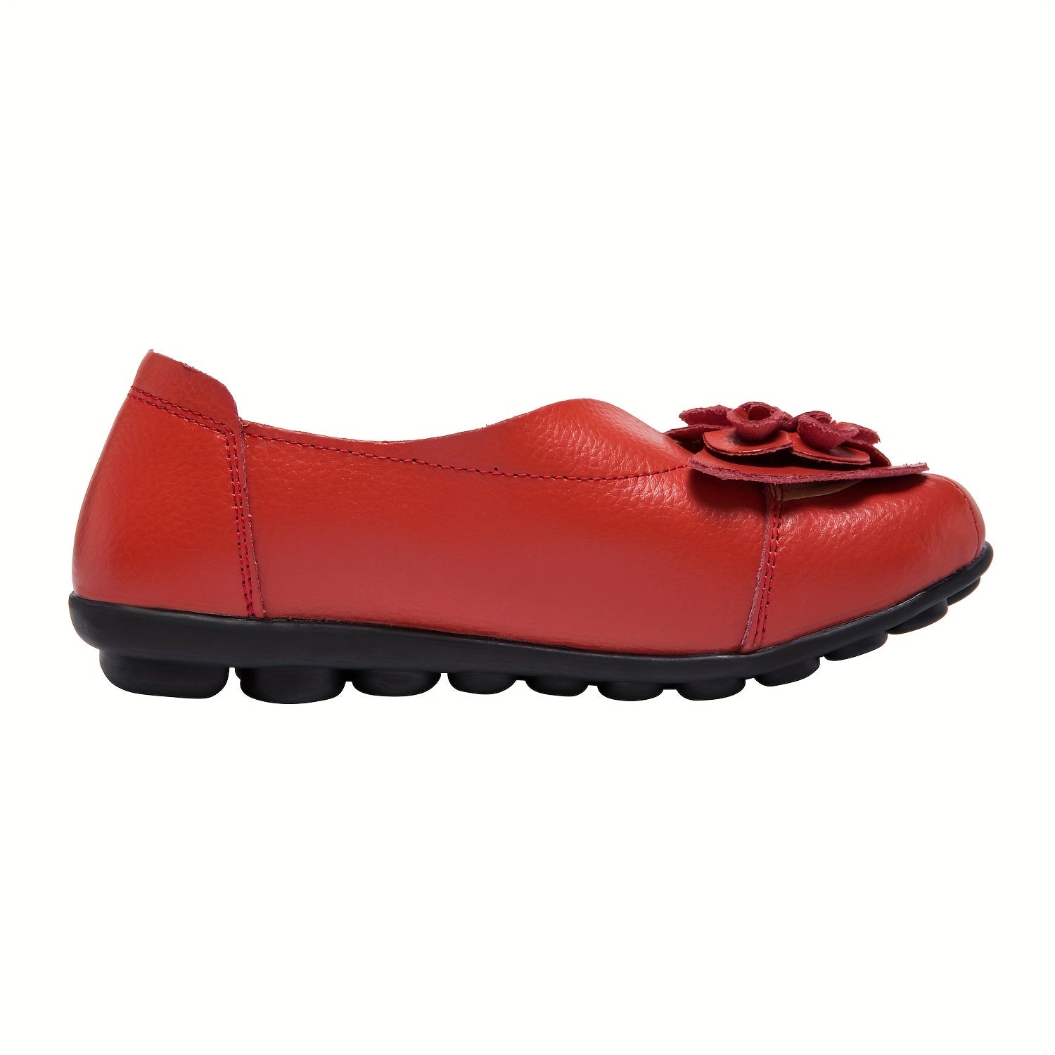 Women's Flat Shoes Solid Color Slip-On Casual Flats