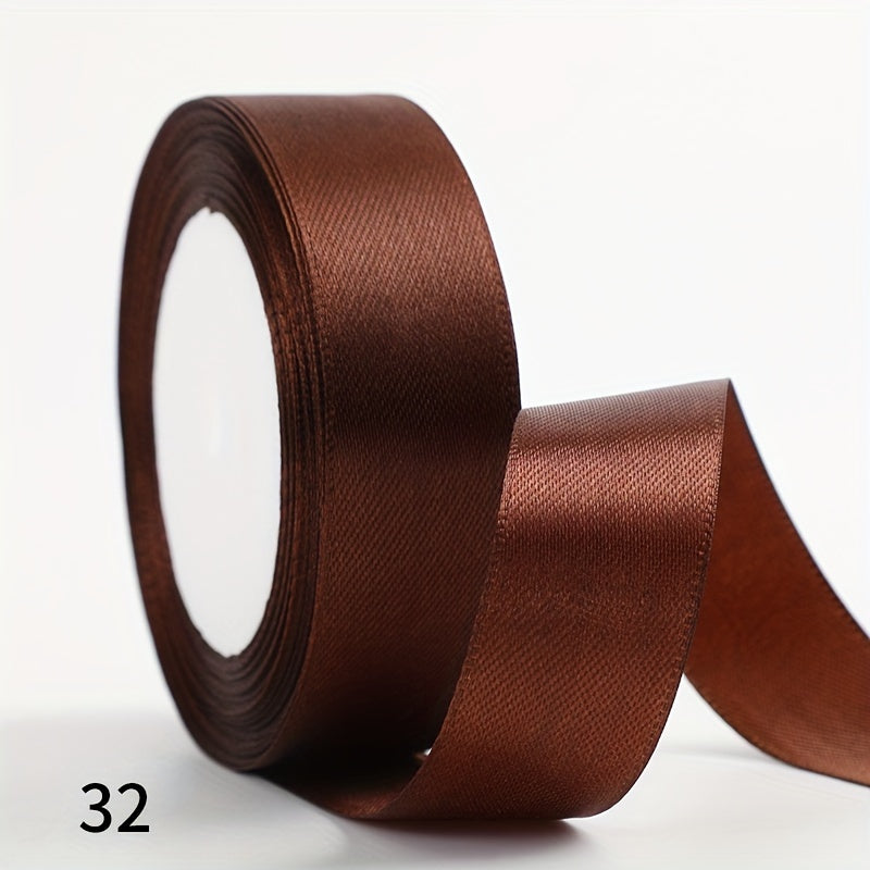 Satin Ribbon 2.5cm Wide 25 Yards Long for Gift Wrapping Wedding Decoration