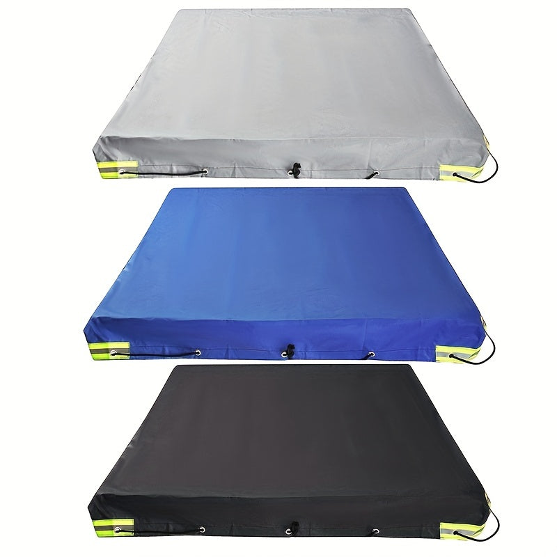 Folding Trailer Car Cover Waterproof Oxford Windproof Camper Cover