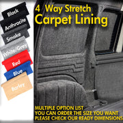 High-Density Flame Retardant Felt Carpet Liner for Cars and RVs 1x2m